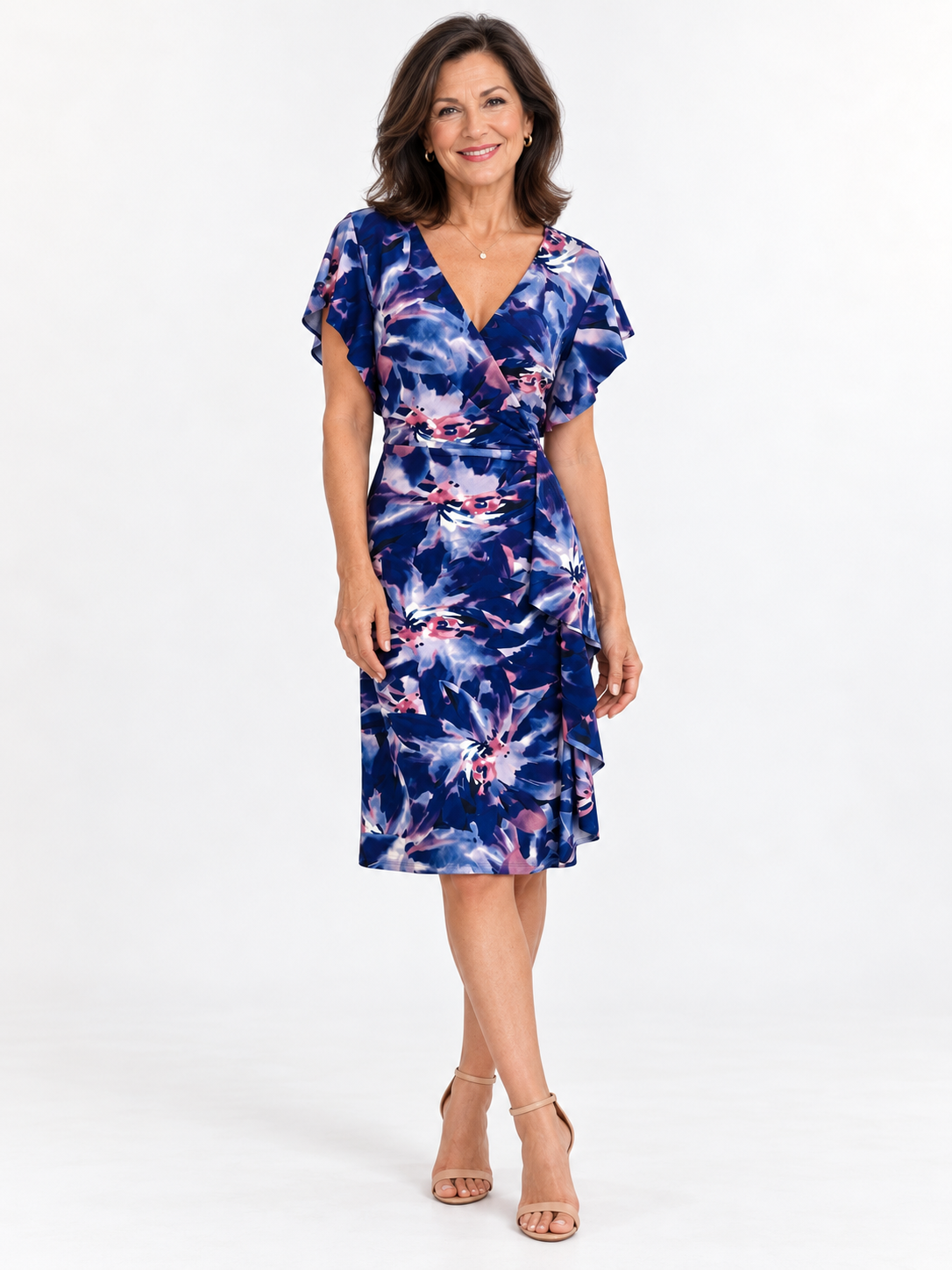 Jesse Harper Floral Dress JH0631