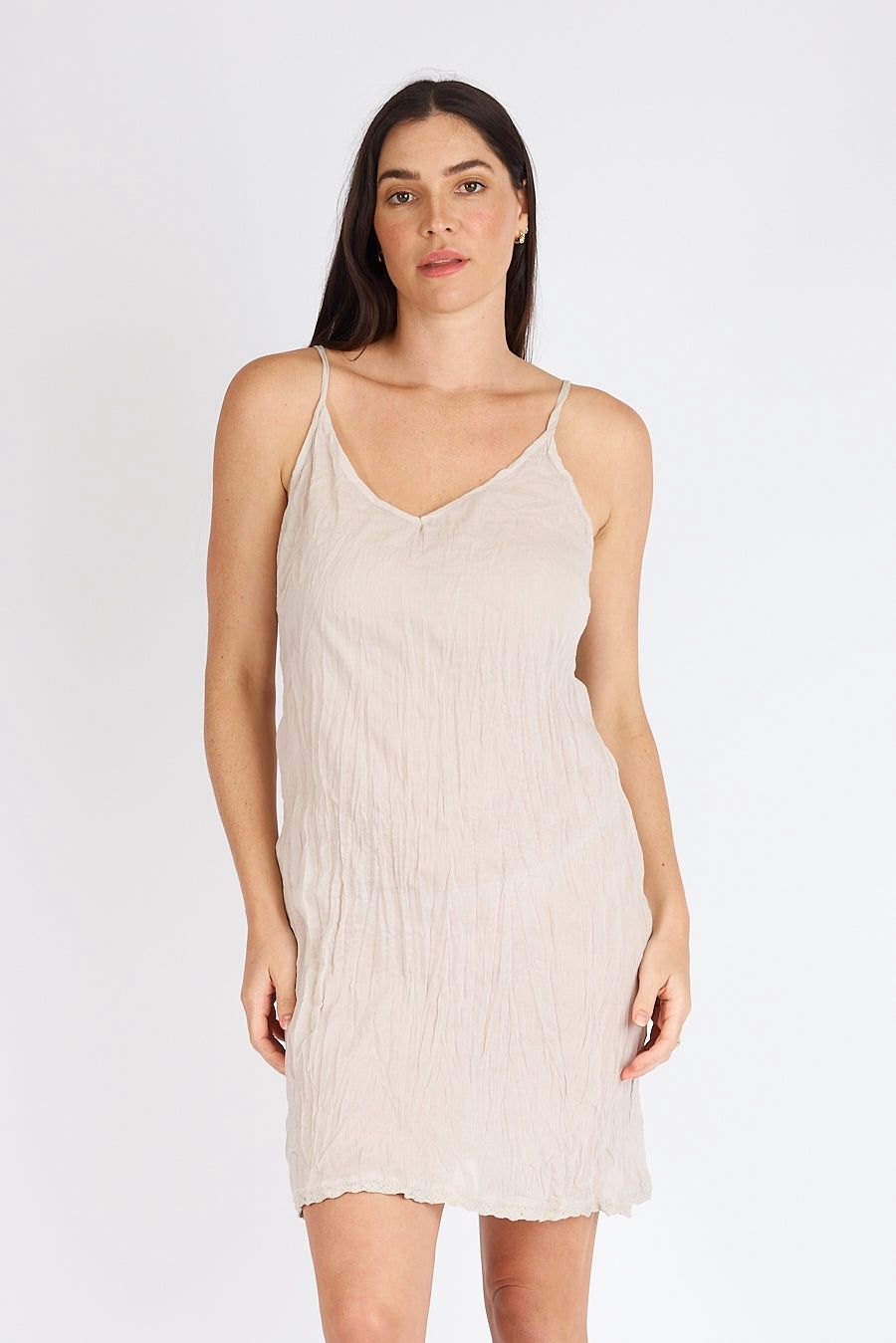 Lulalife Ecru Full Slip