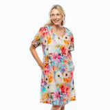 Claire P Zen Cotton Shift Dress