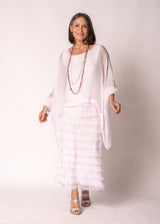 Imagine Modena Pink Netty Silk Dress