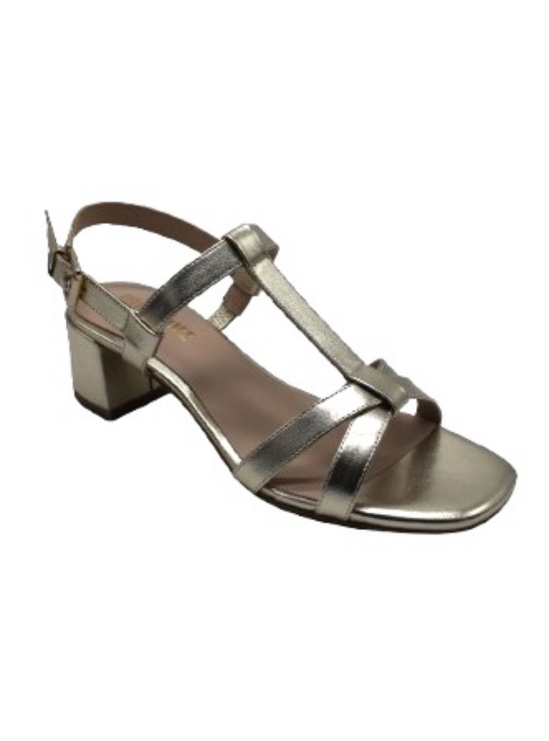 Luna Sole Guliette Gold Metallic Heel
