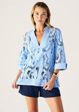 MOS Marbella Blue Top