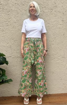 Rasaleela Claudia Cotton Wide Pant