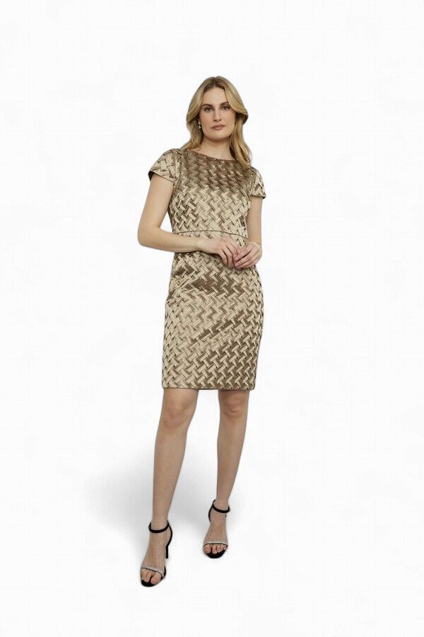 Frank Lyman Antique Gold Dress 259724