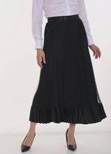 Frank Lyman Black Pleated Skirt 254894