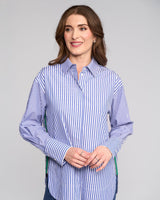 Vassalli Blue Stripe Chart Shirt