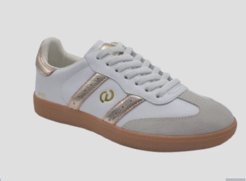 Goodsole Parallel White/Gold Sneaker