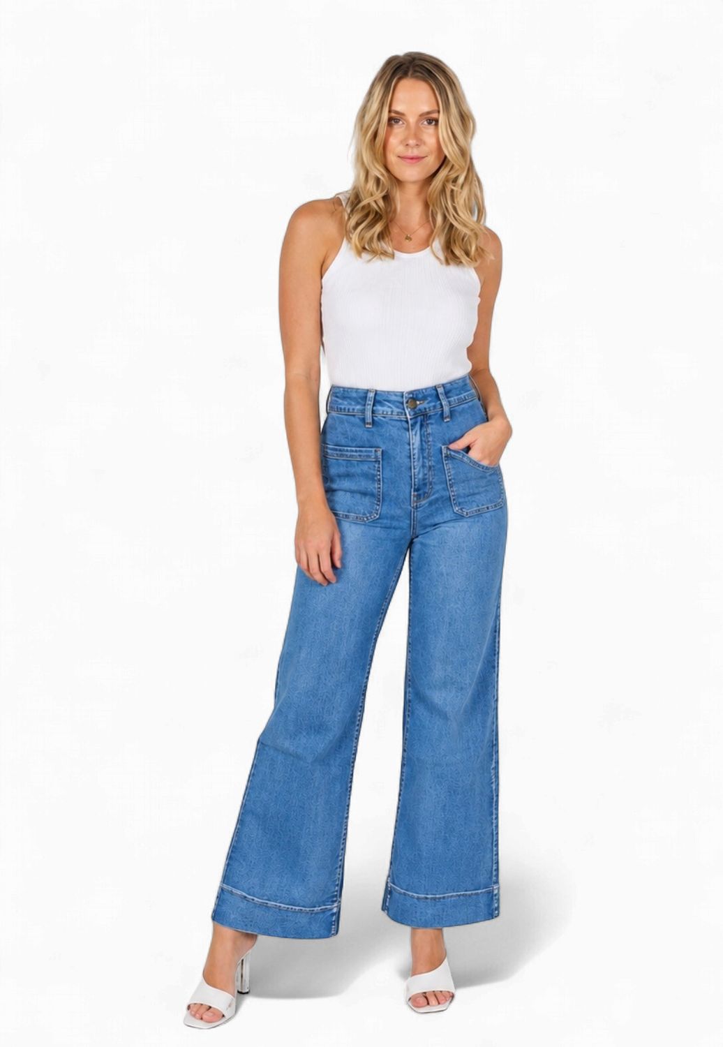 Wakee Front Pocket Jeans 7144