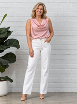 Cowl Neck Drape Cami