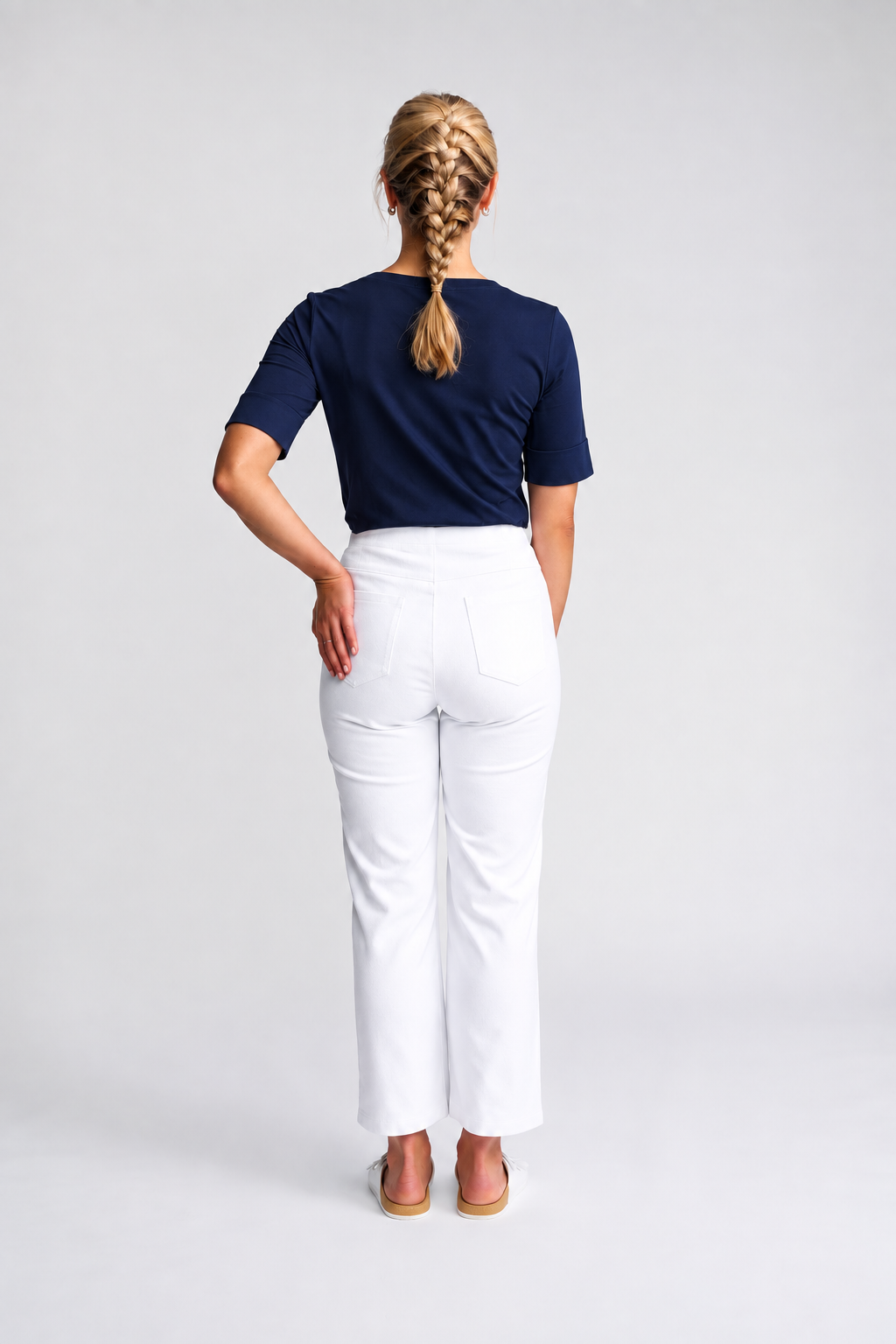 Vassalli White Seattle Pants