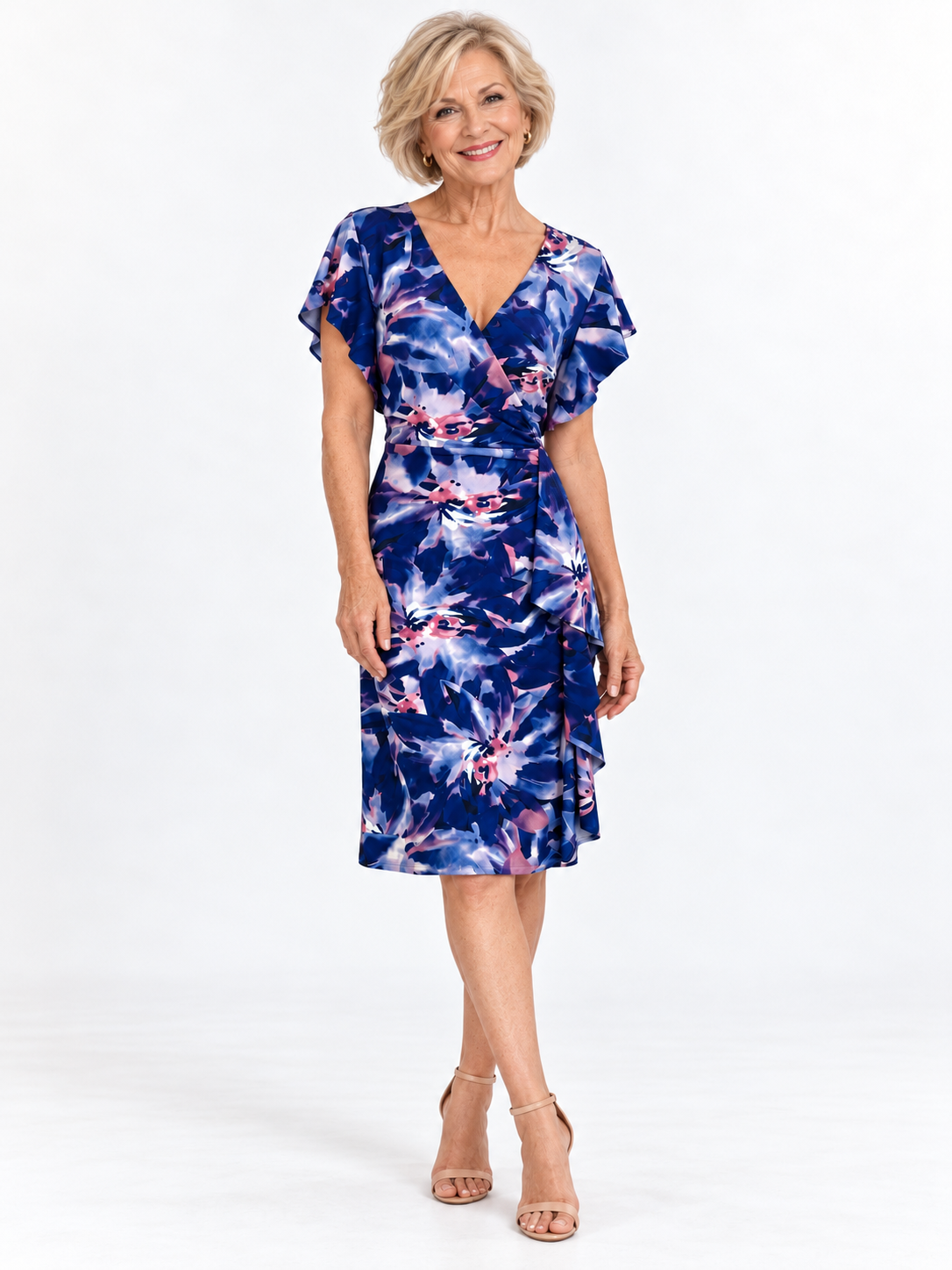 Jesse Harper Floral Dress JH0631