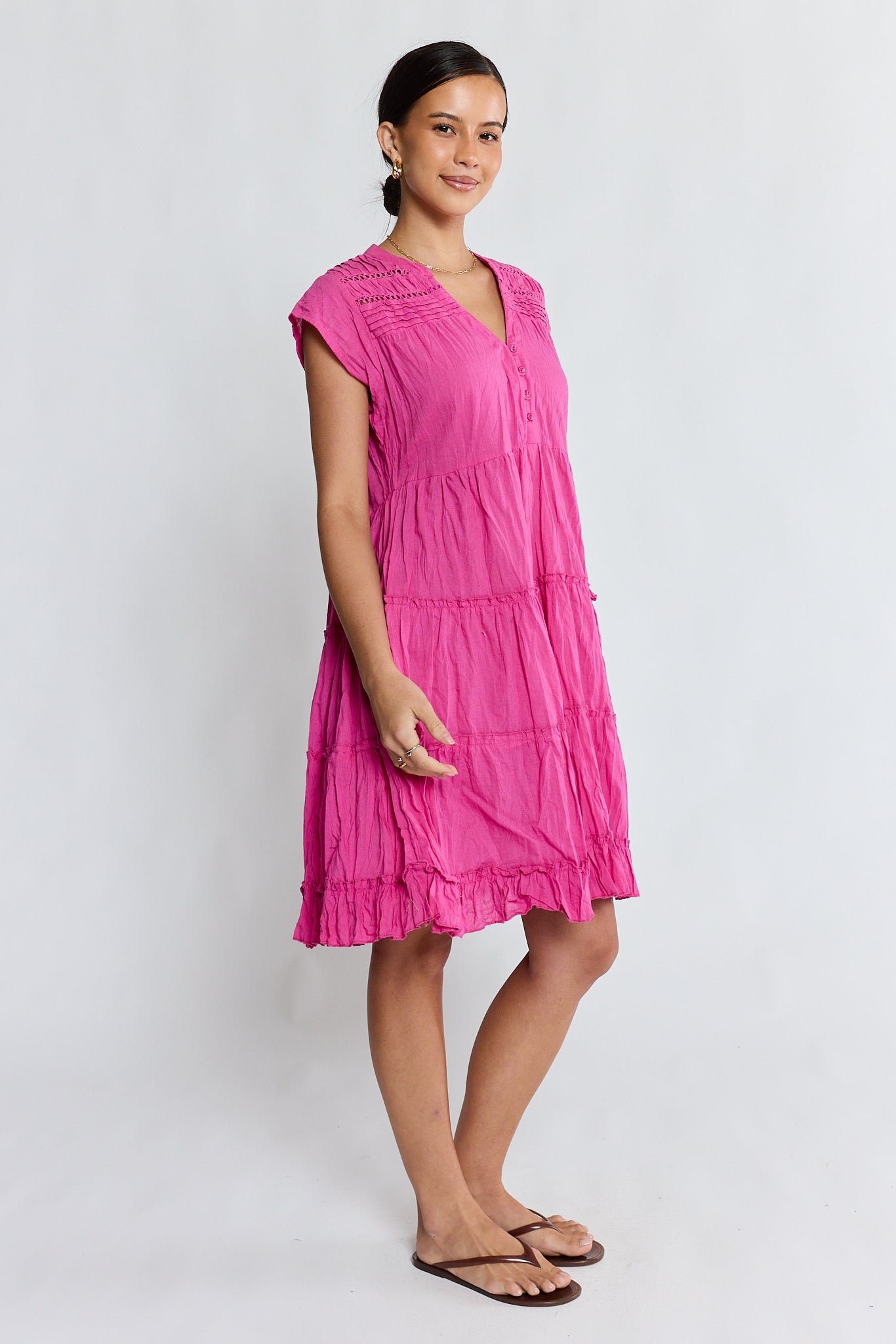 Lulalife Laverne Tier Dress
