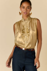 Ruby Yaya Gold Monaco Top