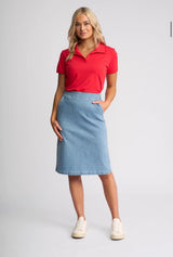 Vassalli Denim Terra Skirt