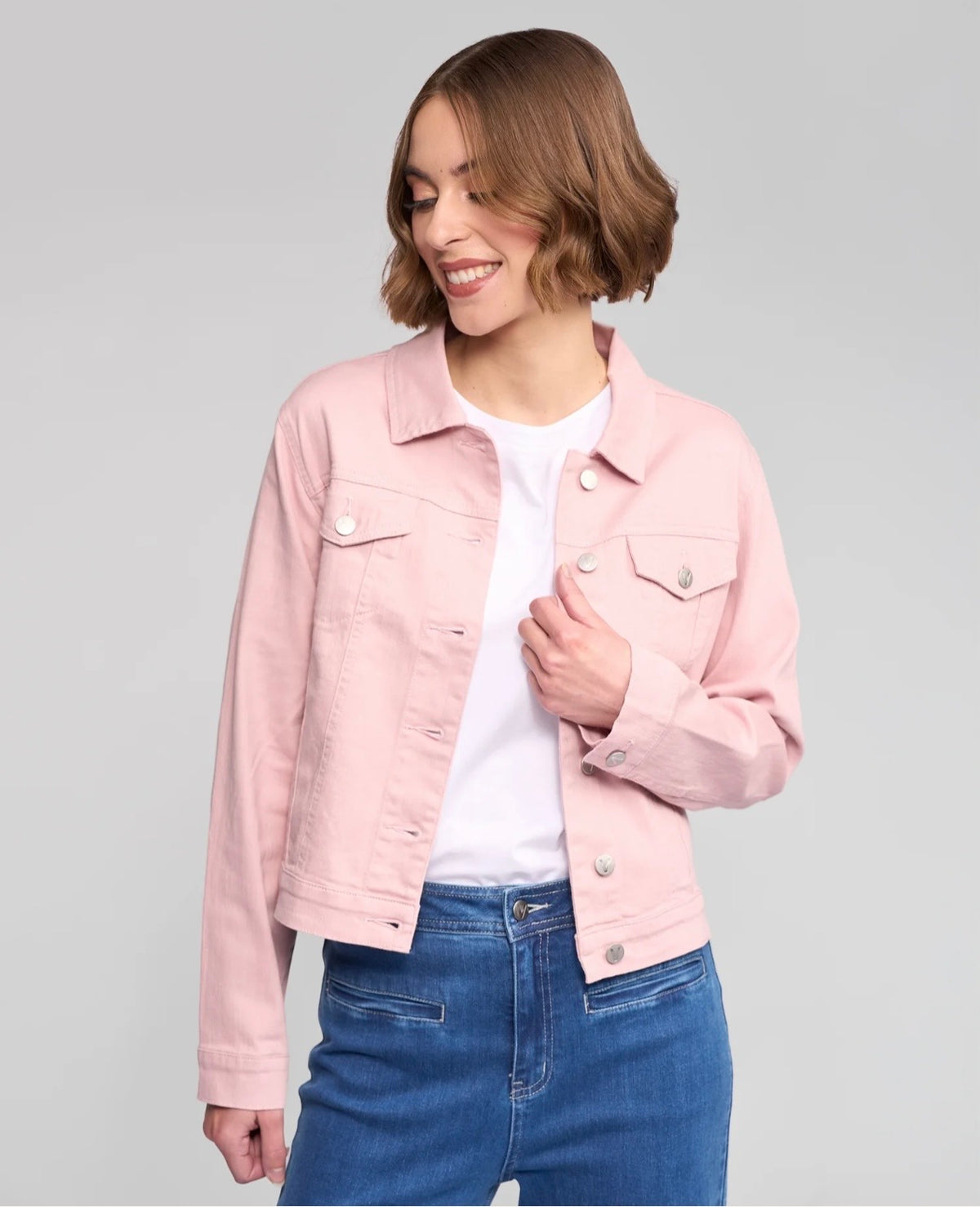 Vassalli French Rose Ratio Denim Jacket 2017N