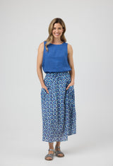 Cake Cotton Panel Skirt