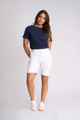 Vassalli White Havana Short