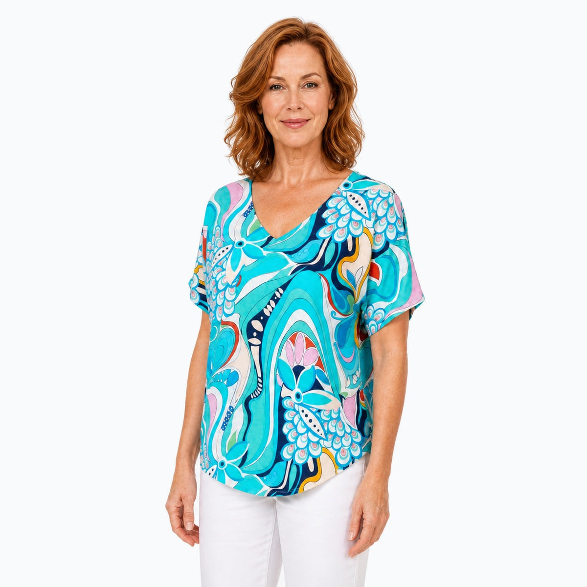 Claire P Sakura Modal Top