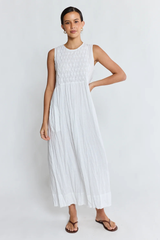 Lulalife Marilyn White Maxi