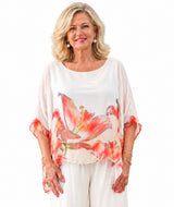 Vera May Ottanio Silk Top
