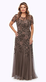 Jessie Harper Mocca Dress JH0500