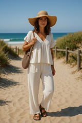 Coconinya Rhi Cotton Crinkle Top