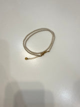 Perle Champagne Glass Pearl Bracelet/Necklace 45cm