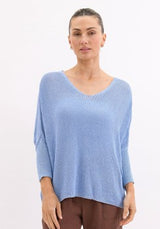 Worthier Cari Cotton Blend Knit