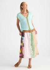 Zaket & Plover Pattern Clash Skirt