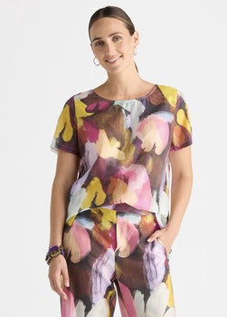 Zaket & Plover Pattern Clash Top